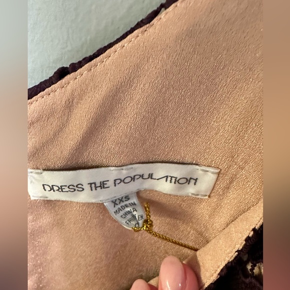 NWT Dress the Population Formal Dress - Picture 8 of 9